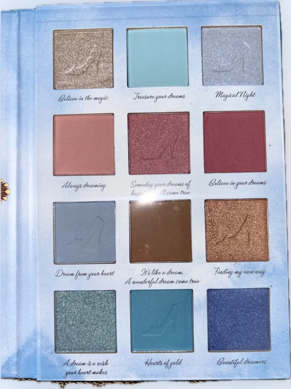 Taste Beauty eyeshadow palette inspired by Disney’s Cinderella